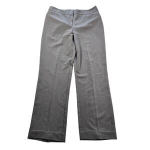 Chicos size 1 short PETITE (8) grey career business casual EUC high rise classy